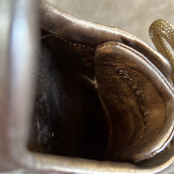 Gucci vintage metallic sneakers size 36.5 monogram - Picture 5 of 9